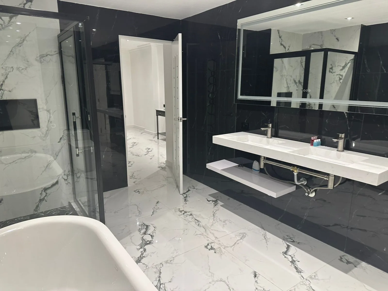 Master bathroom